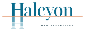 Halcyon Med Aesthetics brand identity concept